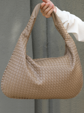 Darby Woven Slouch Bag