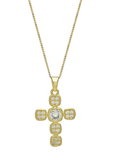 Reflection Cross Necklace