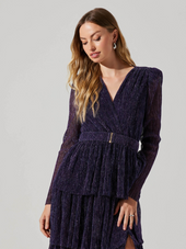 Danielle Metallic Dress