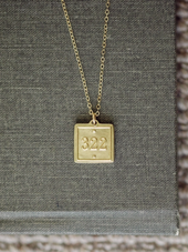 Lamentations 3:22 Petite Necklace