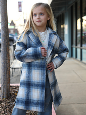 Tween Ellory Open Front Coat 