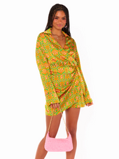 Clara Collared Mini Dress 