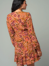 Indira Mini Wrap Dress