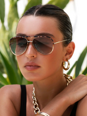 Shay Aviator Sunglasses