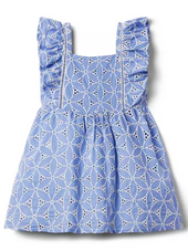 Girls The Eyelet Petal Dress