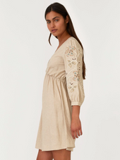 Shiloh Embroidered Mini Dress