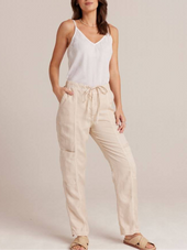 Waverly Seamed Drawstring Pant 