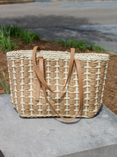 Poppy Woven Shoulder Bag