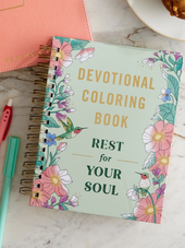 Rest For Your Soul: Devotional Coloring Book
