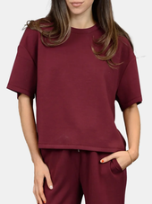 Tess Soft Knit Short Sleeve Tee