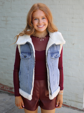 Asher Denim Vest