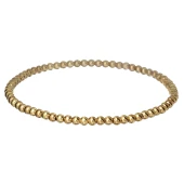 Classic 3mm Beaded Stretch Bracelet