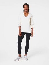 AirEssentials Brushed V-Neck Tunic