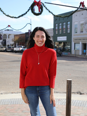 Italian Knit Turtleneck Top