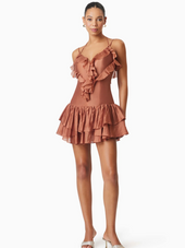 Fauna Party Mini Dress