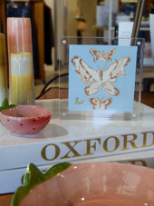 Butterfly Block Original in Acrylic Frame, PSALM 91:4