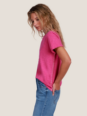 Crew W/Contrast Stitch