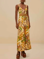 Foliage Sketch Jumpsuit
