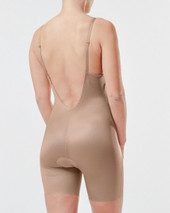 Suit Your Fancy- Plunge Low Back Bodysuit