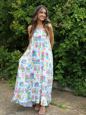 Around The World Maxi Dress