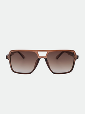 Zoya Sunglasses- Maple/Brown Fade
