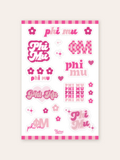 Sorority Sticker Sheet