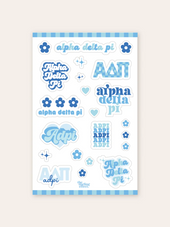 Sorority Sticker Sheet