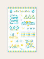 Sorority Sticker Sheet