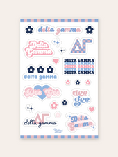 Sorority Sticker Sheet