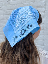 TRI DELTA Cotton Bandana