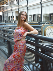 Game to Garden Maxi Skirt