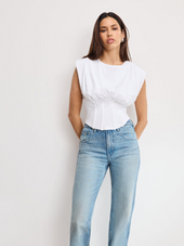 Sleeveless Corset Top