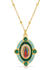 Guadalupe Enamel Necklace