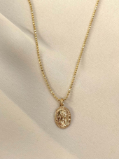 Mini Saint Christopher Charm