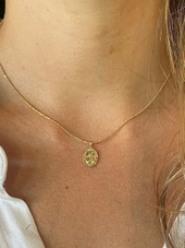 Mini Saint Christopher Charm