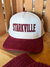 Corduroy Maroon Starkville hat