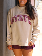 Gingham STATE Sweatshirt