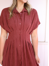 Collared Midi Dress