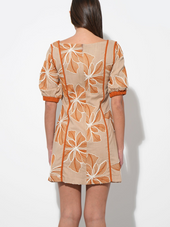 Grasiella Embroidered Mini Dress