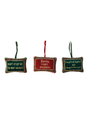 Cotten Velvet Ornament Pillows