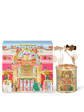 13.4 oz Candle with Spinning Carousel Gift Set
