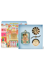 13.4 oz Candle with Spinning Carousel Gift Set