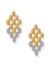 Rory Earrings Two Tone