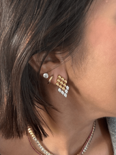 Rory Earrings Two Tone