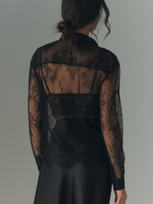 Darcy Lace Shirt and Bralette