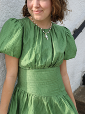 Maren Asymmetric Waistband Mini Dress