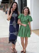 Maren Asymmetric Waistband Mini Dress