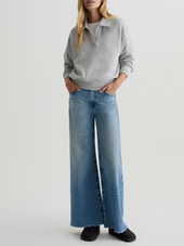 Saige Wide Leg Mid Rise