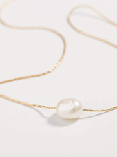 Vaeda Single Pearl Necklace
