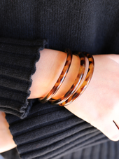 Tortoise Stackable Bracelet